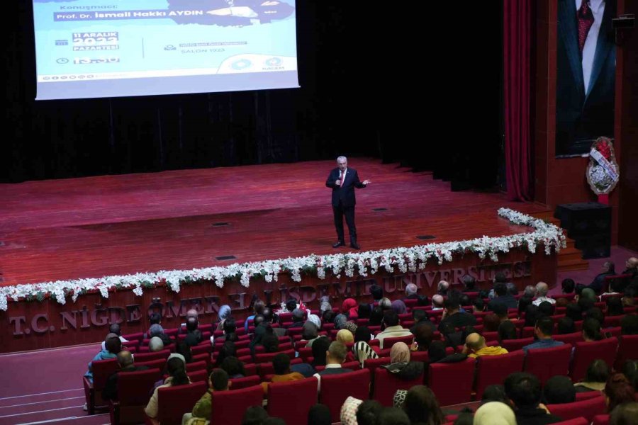 Prof. Dr. Aydın: "beyin, Sonsuz Kapasiteye Sahip Bir Bilgisayar Niteliği Taşıyor"