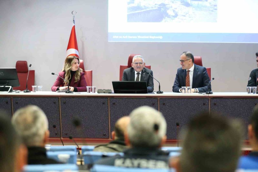 Başkan Büyükkılıç, Afad Akrediteli Kentsel Arama Kurtarma Ekipleri Eğitimi’ne Katıldı