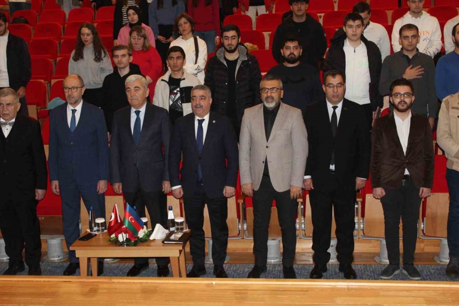 Anadolu Üniversitesi’nde ‘haydar Aliyev 100. Yıl Anma Programı Ve Paneli’ Gerçekleştirildi