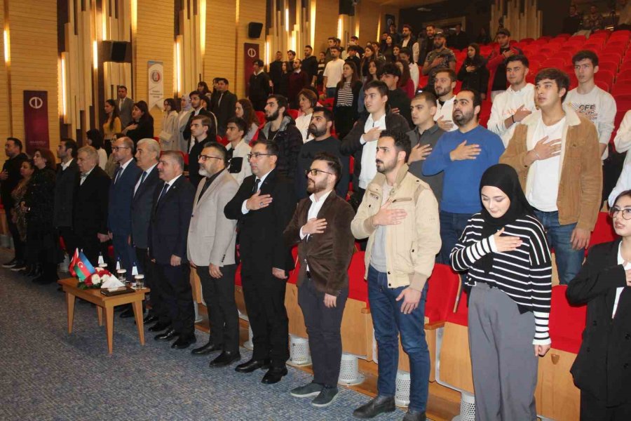 Anadolu Üniversitesi’nde ‘haydar Aliyev 100. Yıl Anma Programı Ve Paneli’ Gerçekleştirildi