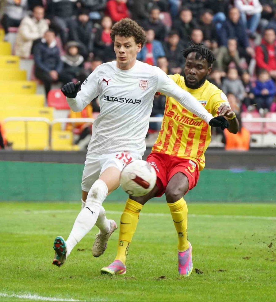 Kayserispor Ligdeki 8. Galibiyetini Aldı