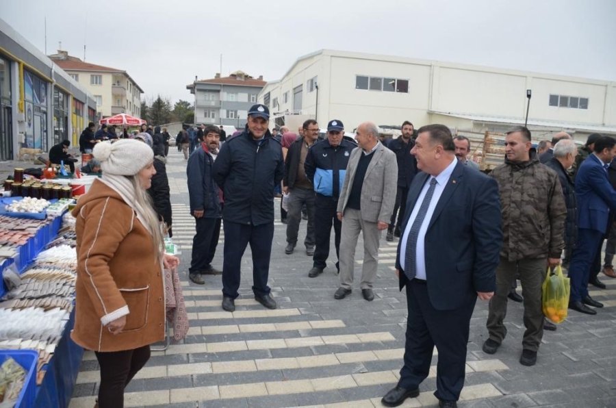 Mhp’den Beylikova Belediye Başkanı Özkan Alp’e Ziyaret