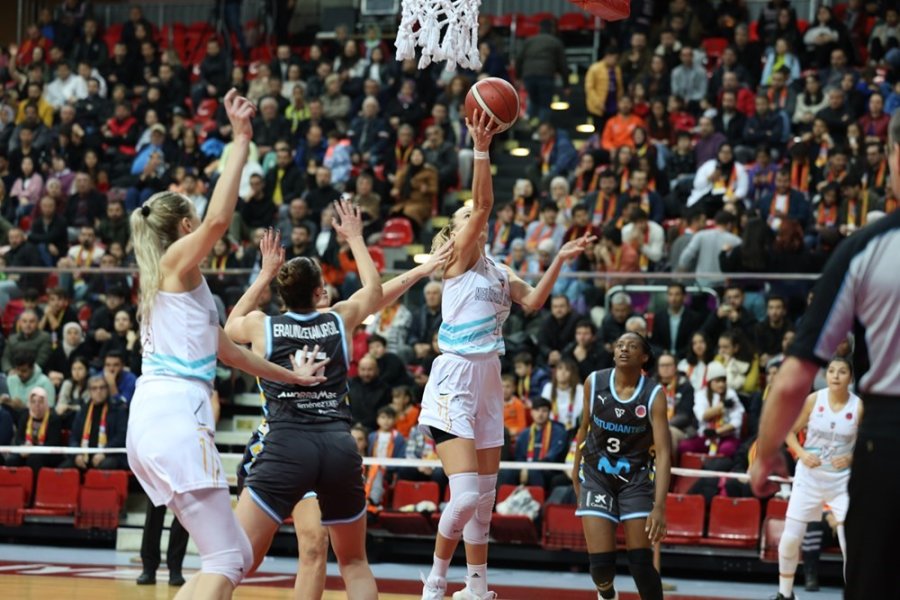 Eurocup Women Play-off: Melikgazi Kayseri Basketbol: 81 - Movistar Estudiantes: 55