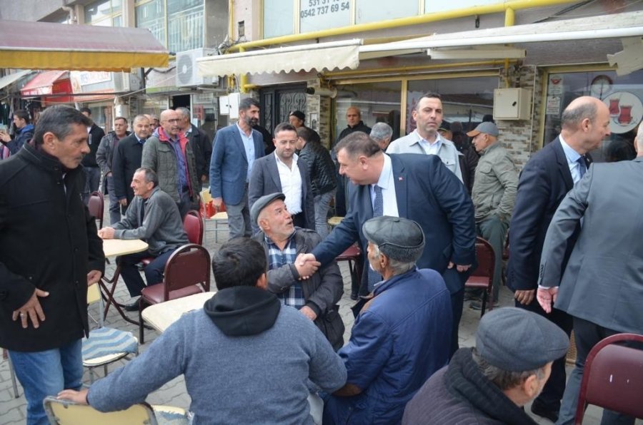 Mhp’den Beylikova Belediye Başkanı Özkan Alp’e Ziyaret