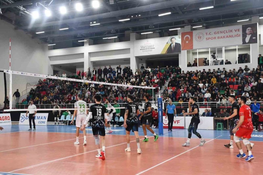 Axa Sigorta Efeler Ligi: Rams Global Cizre Belediyespor: 3 - Develi Belediyespor: 0