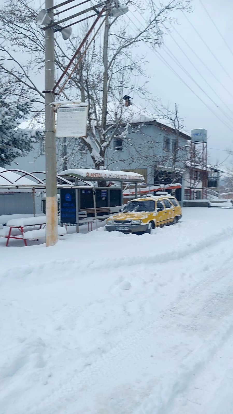 Toroslar’a Yağan Kar Sevinci