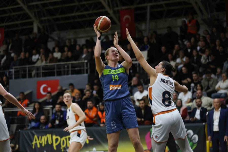 Fıba Kadınlar Avrupa Ligi: Çukurova Basketbol: 56 - Usk Prag : 77