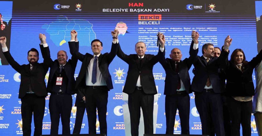 Cumhurbaşkanı Erdoğan Eskişehir’de