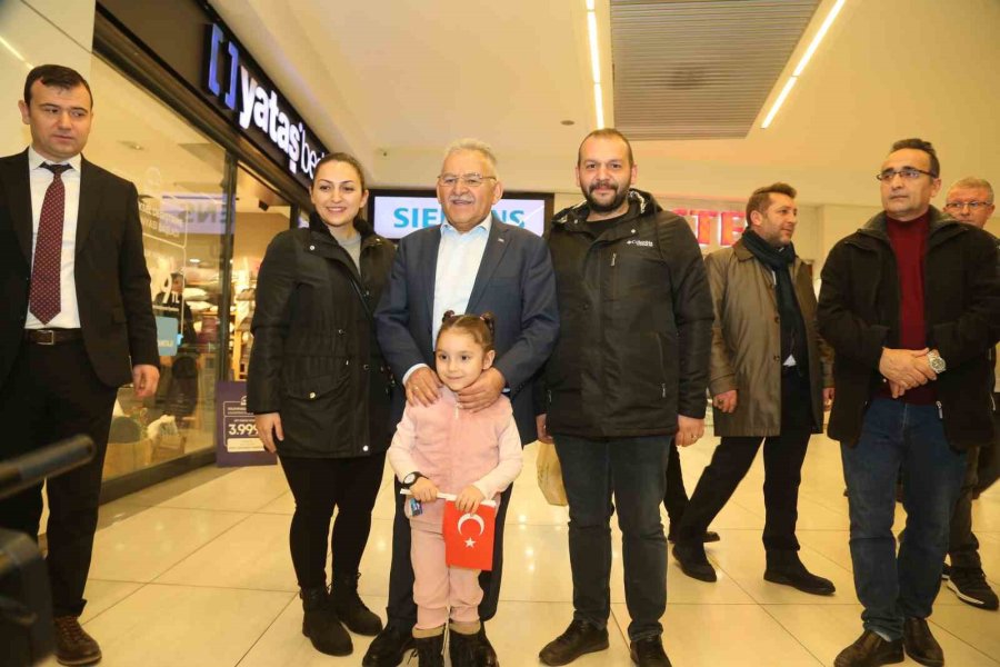 Büyükkılıç’tan Avm Esnaflarına Ziyaret