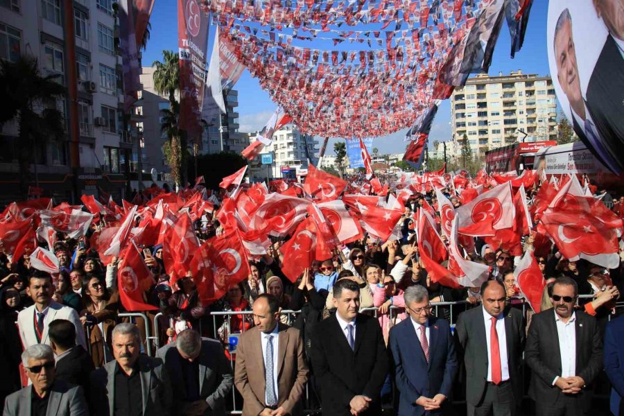 Mhp Lideri Bahçeli: "dem’lenmiş Chp, Terörle Mücadeleye Şaşı Bakmaktadır"