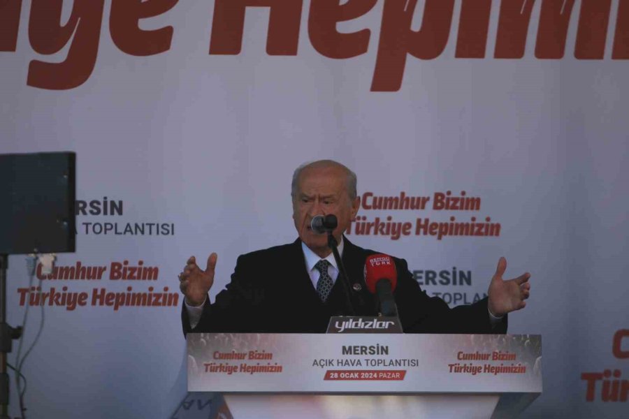 Mhp Lideri Bahçeli: "dem’lenmiş Chp, Terörle Mücadeleye Şaşı Bakmaktadır"