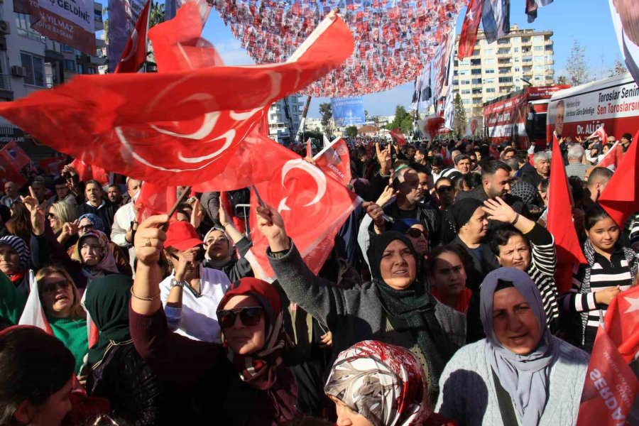 Mhp Lideri Bahçeli: "dem’lenmiş Chp, Terörle Mücadeleye Şaşı Bakmaktadır"