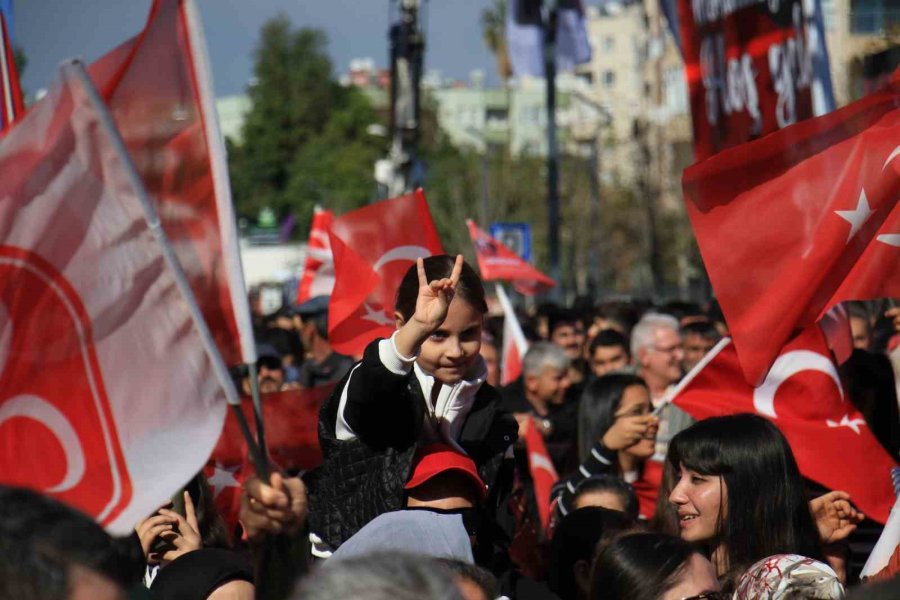 Mhp Lideri Bahçeli: "dem’lenmiş Chp, Terörle Mücadeleye Şaşı Bakmaktadır"