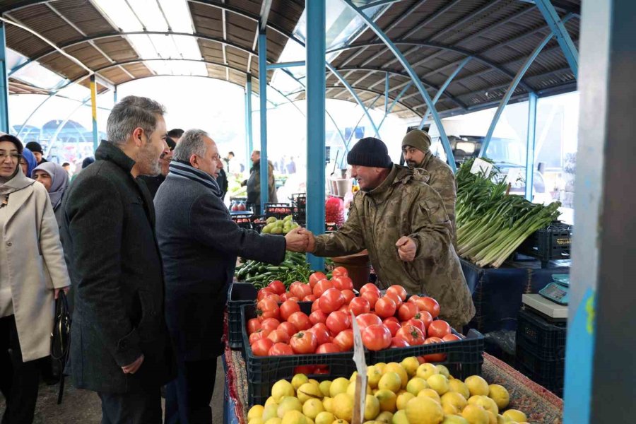 Vatandaştan Başkan Yalçın’a: "allah Yolunu Güzel Yapsın"