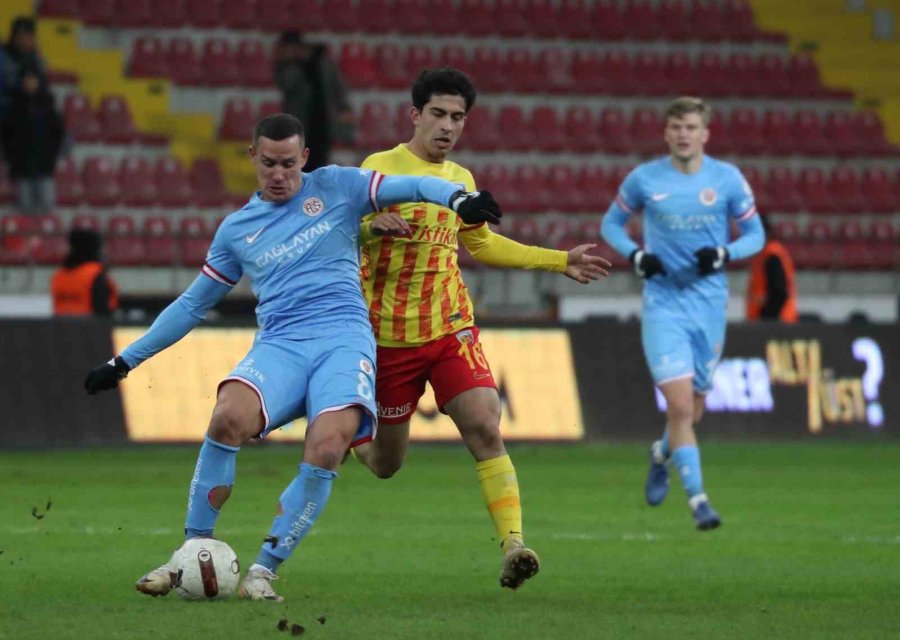 Trendyol Süper Lig: Kayserispor: 1 - Antalyaspor: 1 (maç Sonucu)