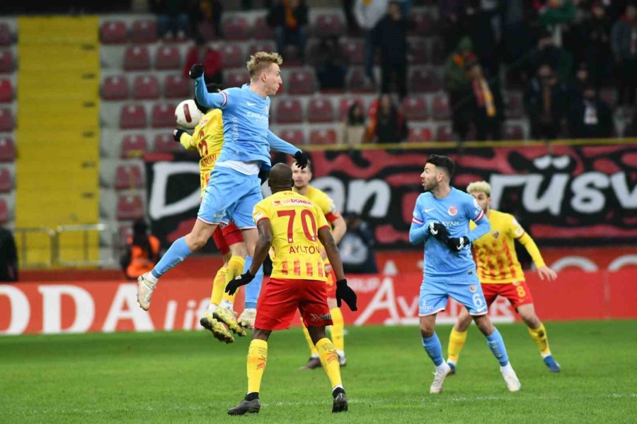 Trendyol Süper Lig: Kayserispor: 1 - Antalyaspor: 1 (maç Sonucu)