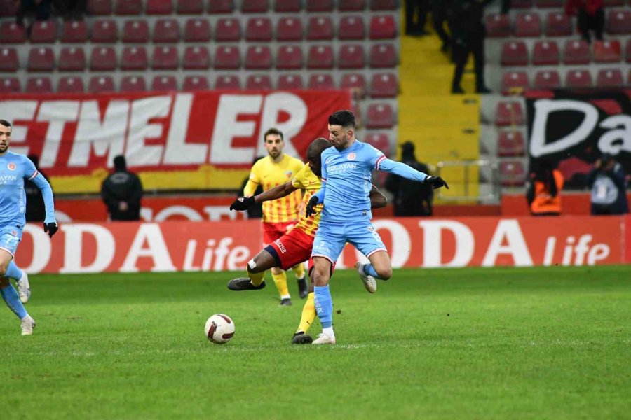 Trendyol Süper Lig: Kayserispor: 1 - Antalyaspor: 1 (maç Sonucu)