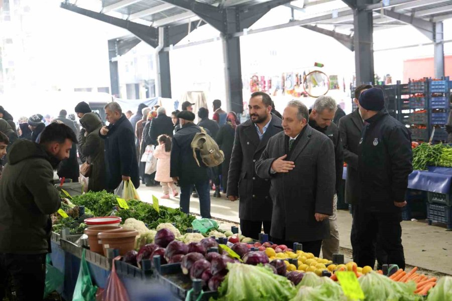 Başkan Yalçın’a İlgi Yoğun