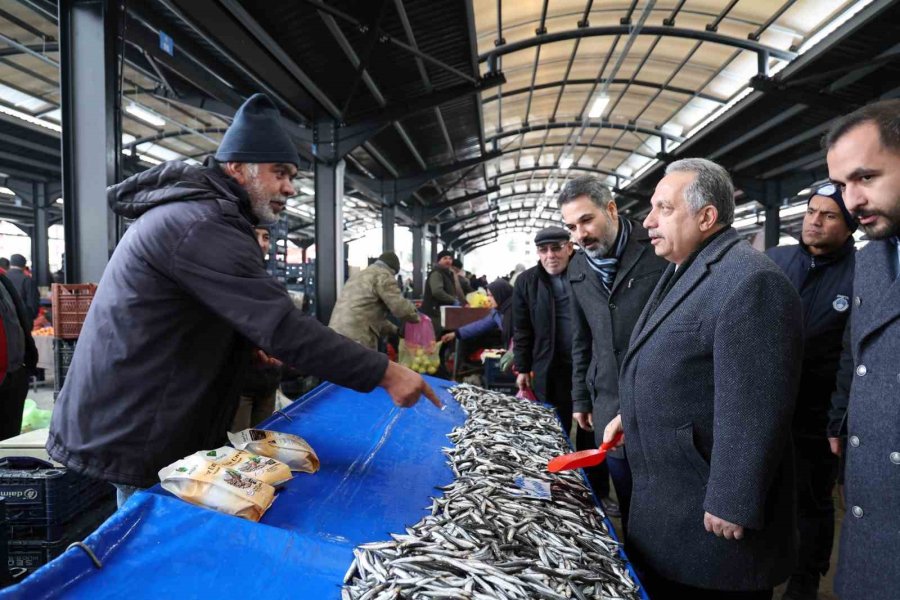 Başkan Yalçın’a İlgi Yoğun