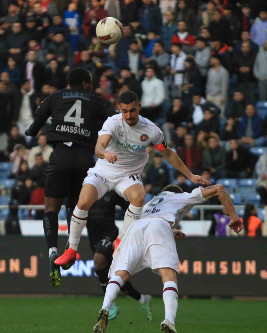 Trendyol Süper Lig: Hatayspor: 3 - Fatih Karagümrük: 1 (maç Sonucu)