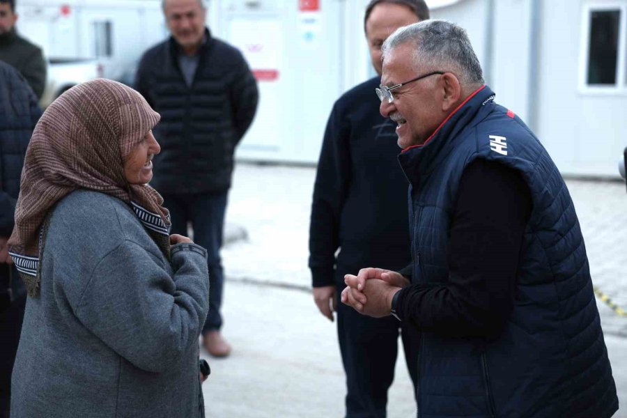 Başkan Büyükkılıç: “yüzyılın Afeti, Yüzyılın Dayanışmasına Dönüştü”