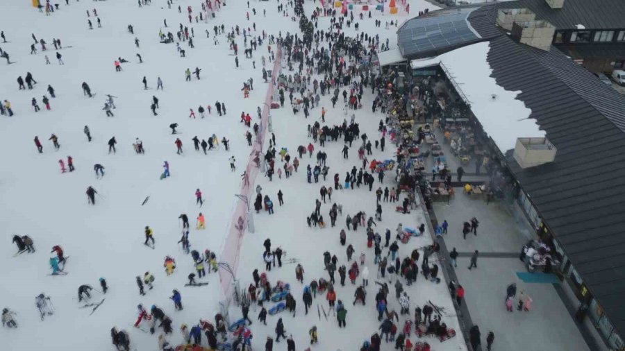 Erciyes’te Ziyaretçi Rekoru