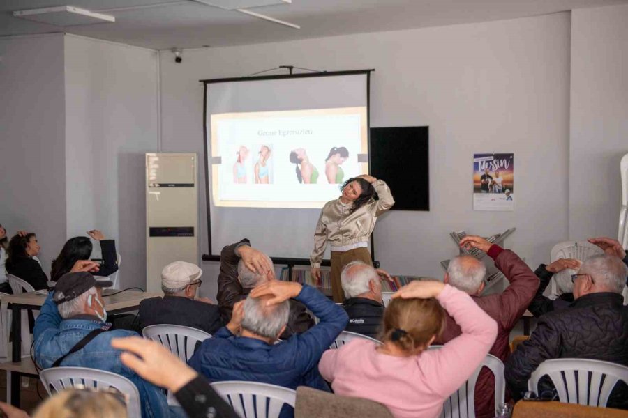 Mersin’de Emekliler Kansere Karşı Bilgilendirildi