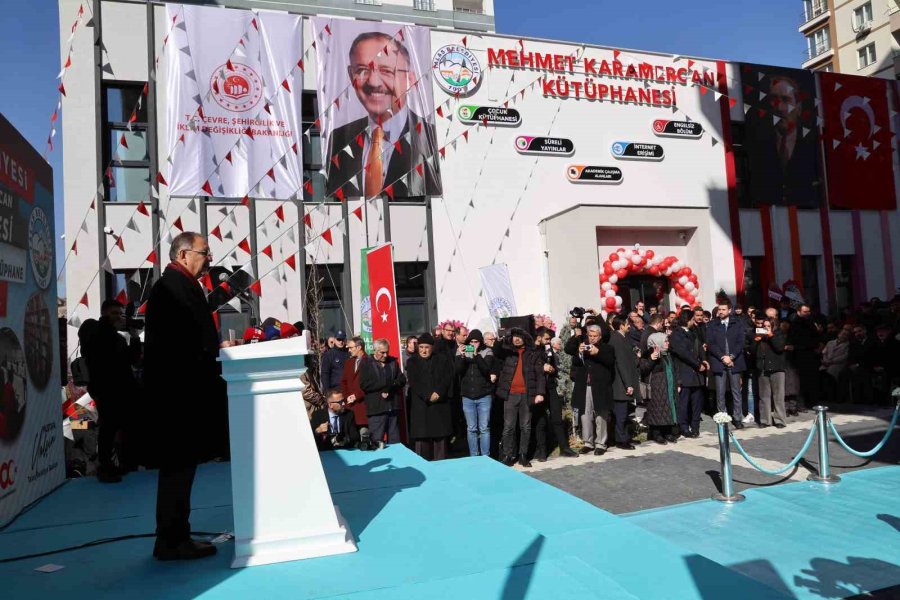 Bakan Özhaseki’nin Örnek Gösterdiği Proje Hayata Geçti