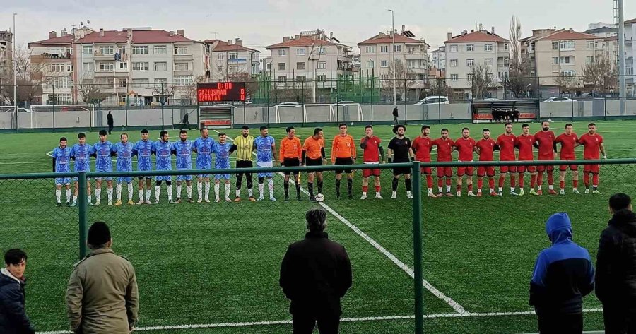 Kayseri 1. Amatör Küme: Gazi Osman Paşaspor: 3- Özvatan Gençlik: 2