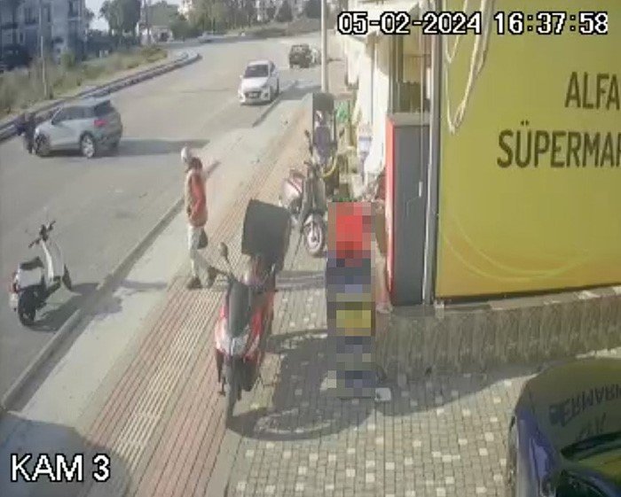 ’u’ Dönüşü Motosiklet Sürücüsünün Yaralanmasıyla Sonuçlandı