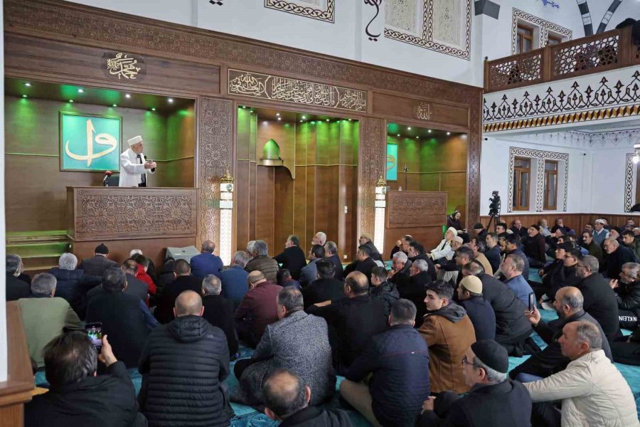 Abdullah Bağceci Cami Miraç Gecesi’nde Açıldı