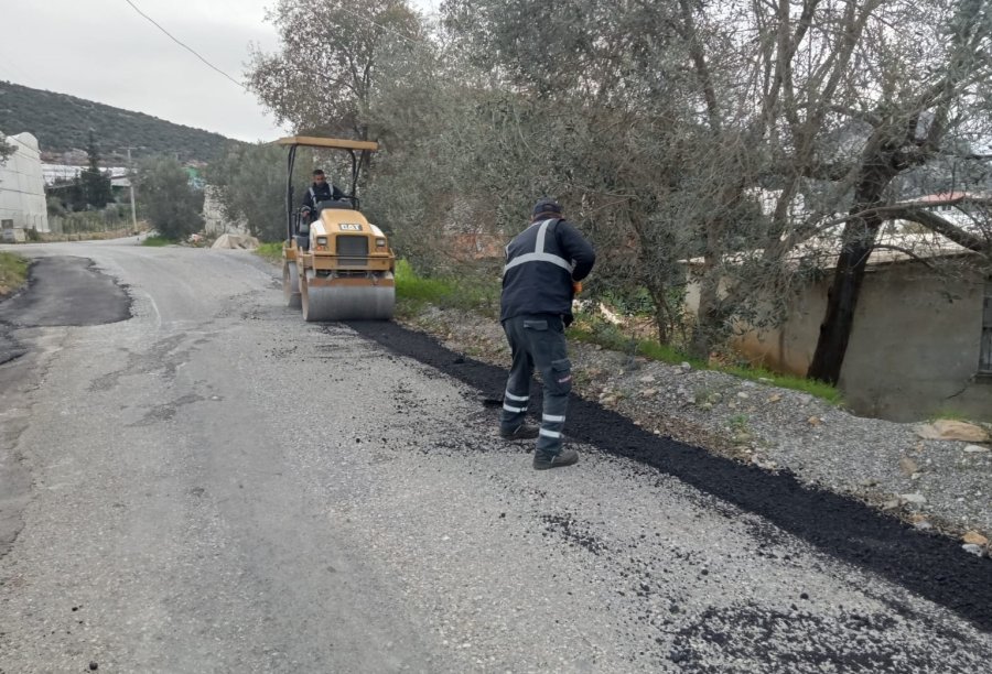 Antalya Büyükşehir Ekiplerinden Alanya Kırsalında Yoğun Mesai