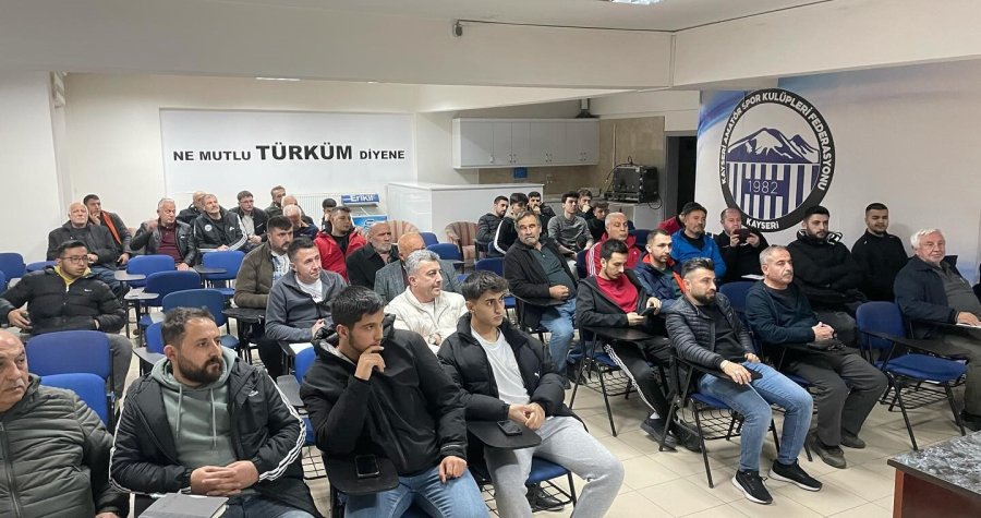 Kayseri 2. Amatör Küme Fikstür Çekimi Yapıldı