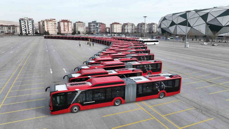 Başkan Altay: "otobüs Filomuz 53 Yeni Doğalgazlı Otobüsle Daha Da Güçlendirdik"