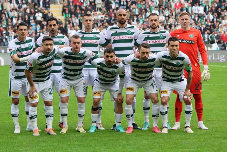 Trendyol Süper Lig: Konyaspor: 1 - Mke Ankaragücü: 0 (ilk Yarı)