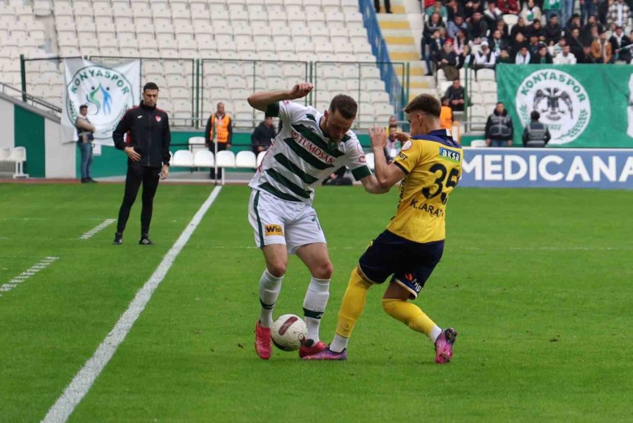 Trendyol Süper Lig: Konyaspor: 1 - Mke Ankaragücü: 0 (ilk Yarı)