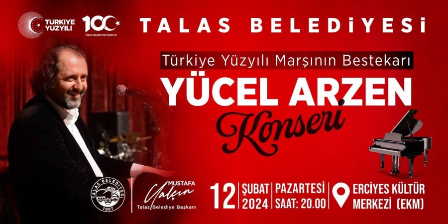 Talas’ta Yücel Arzen Heyecanı