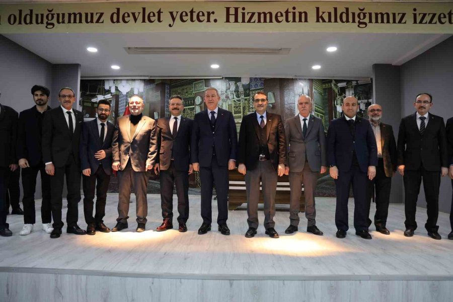 Ak Parti Milletvekili Hulusi Akar: “tsk Depremin İlk Saatinden Beri Sahada, Bunu Bilin”