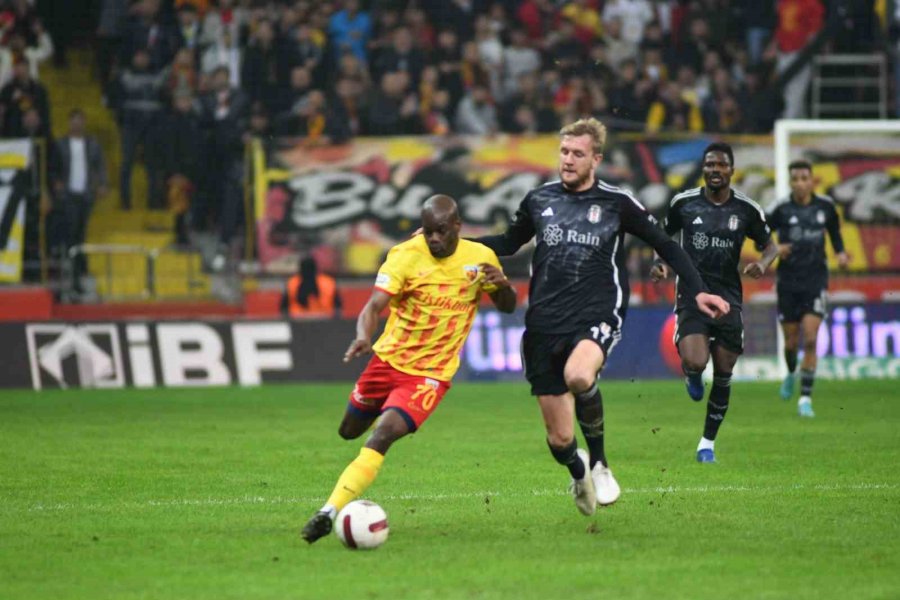 Trendyol Süper Lig: Kayserispor: 0 - Beşiktaş: 0 (ilk Yarı)