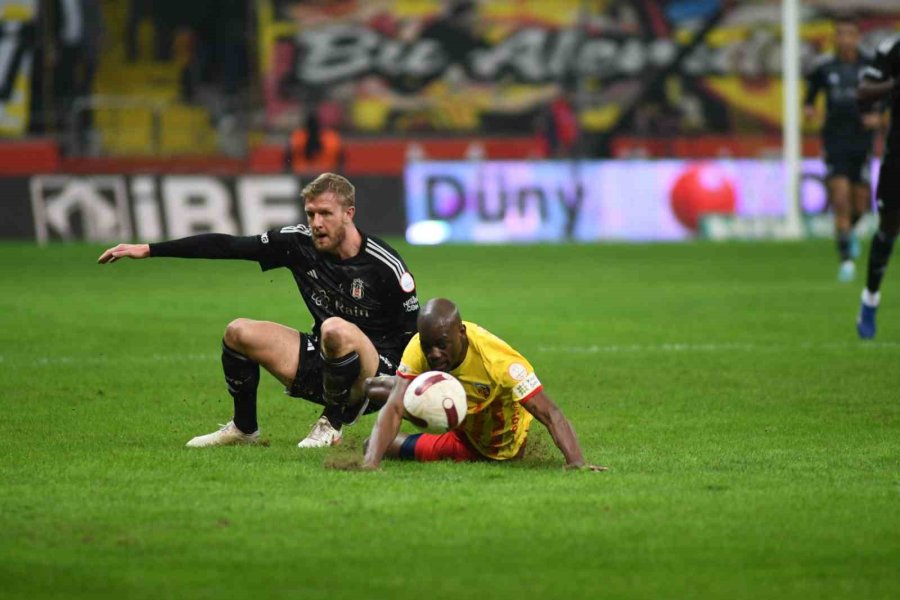 Trendyol Süper Lig: Kayserispor: 0 - Beşiktaş: 0 (ilk Yarı)