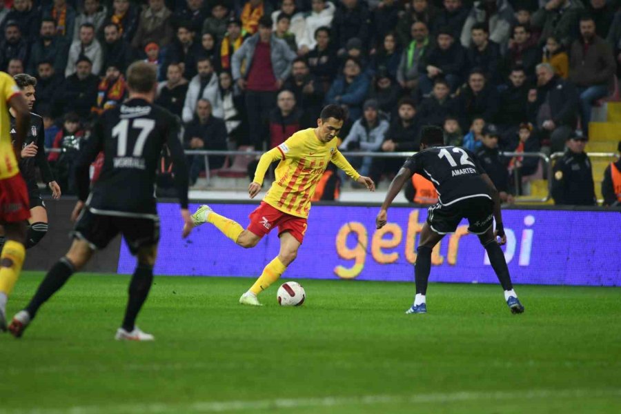 Trendyol Süper Lig: Kayserispor: 0 - Beşiktaş: 0 (ilk Yarı)