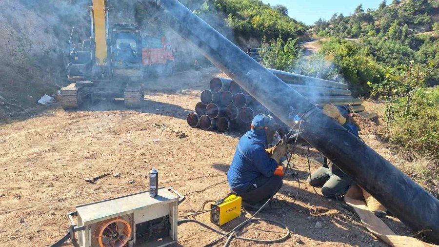 Meski, Çamlıyayla’da 5 Mahallenin Su Sıkıntısını Giderdi