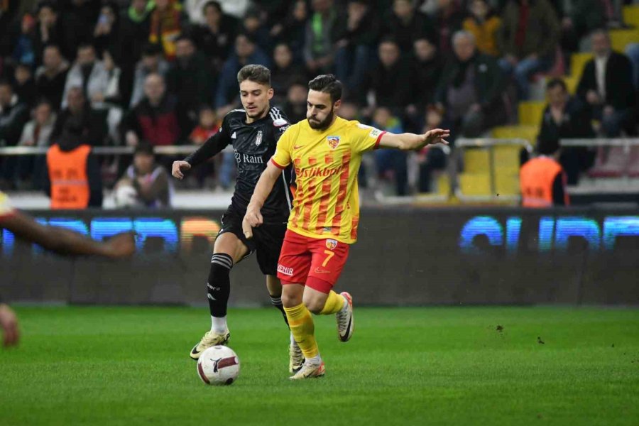 Trendyol Süper Lig: Kayserispor: 0 - Beşiktaş: 0 (maç Devam Ediyor)