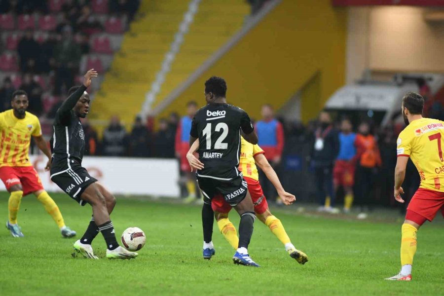 Trendyol Süper Lig: Kayserispor: 0 - Beşiktaş: 0 (maç Sonucu)