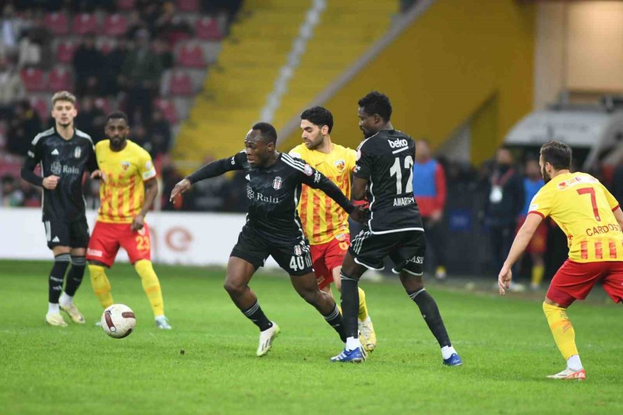 Trendyol Süper Lig: Kayserispor: 0 - Beşiktaş: 0 (maç Sonucu)