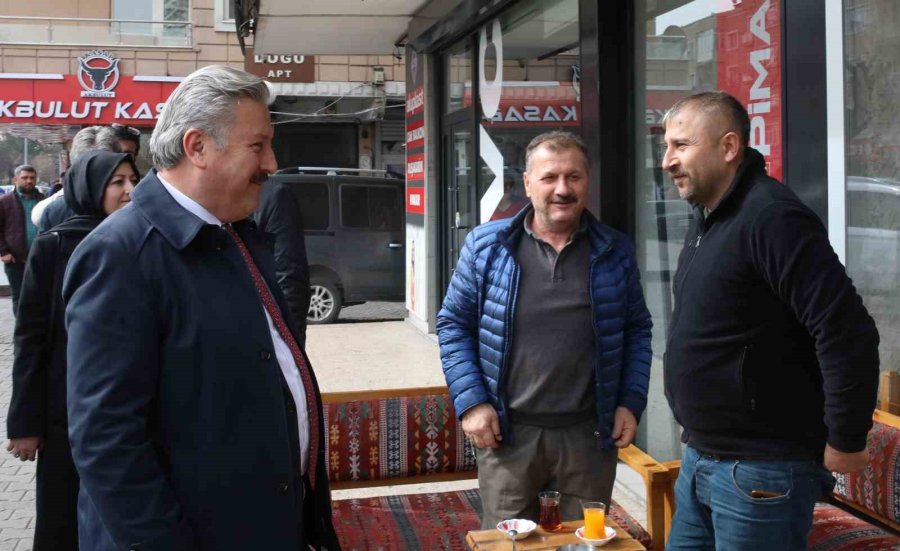 Başkan Palancıoğlu’na Esnaftan Yoğun İlgi