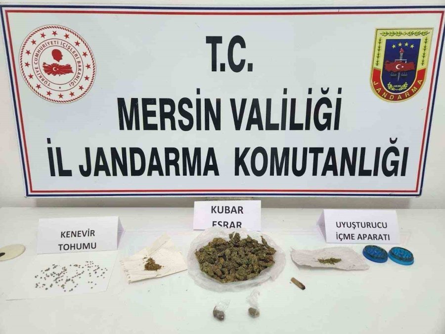 Mersin’de Uyuşturucu Operasyonu: 4 Gözaltı