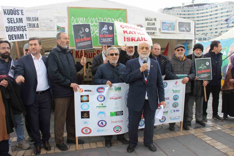 Gönüllü Kültür Kuruluşları’ndan 4 Aydır Devam Eden İsrail Saldırılarına Tepki