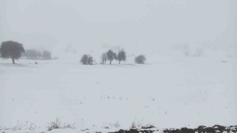 Eskişehir’in Yüksek Kesimleri Beyaza Büründü