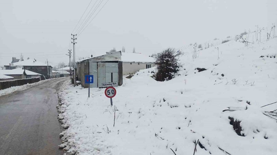 Eskişehir’in Yüksek Kesimleri Beyaza Büründü